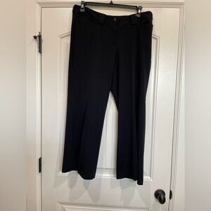 Lane Bryant Black Women’s wide leg dress pants 2 petite